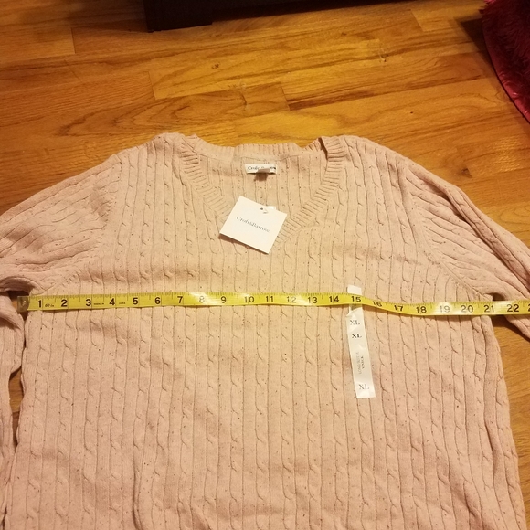 Croft & Barrow Cable Knit Sweater - Picture 4 of 5